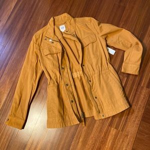 GAP Burnt Orange Canvas Jacket NWT size XS Chore Coat